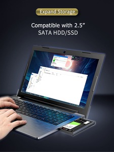 Universal Laptop Series Trình Điều Khiển Cứng Caddy 2nd Hdd Caddy Hỗ Trợ 9.5/12.7Mm SATA Hdd Hoặc SSD - Product Image 6