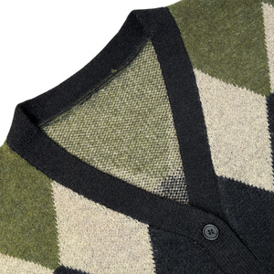 Cardigan <span class=keywords><strong>en</strong></span> tricot pour femme YIYU à col <span class=keywords><strong>en</strong></span> V, faible MOQ, vente chaude, <span class=keywords><strong>pull</strong></span> long et ample de luxe pour femme - Product Image 4