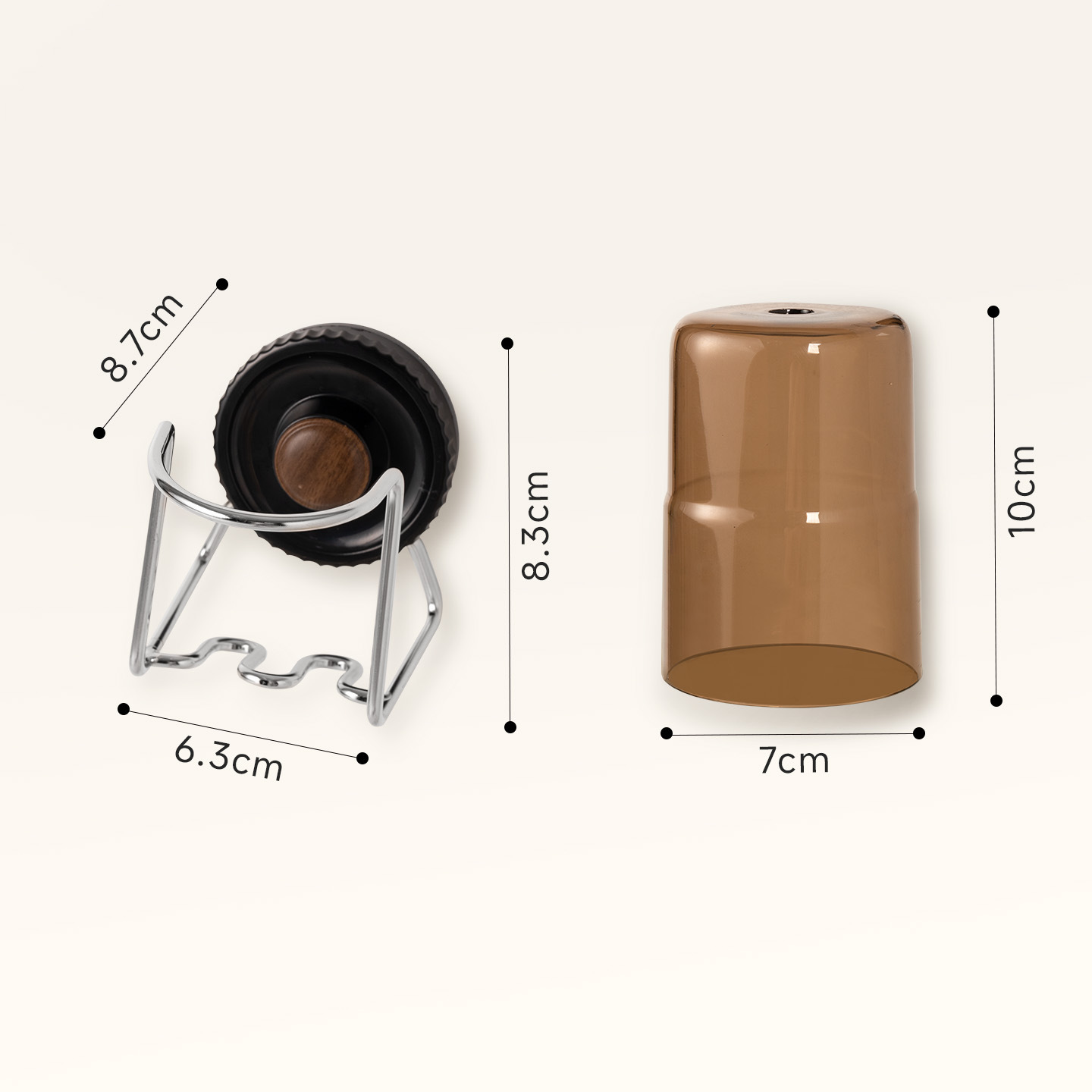 [Single Set] Suction Cup Storage Rack with Cup