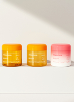 Pot de crème transparent brillant rose de 300 ml avec couvercle blanc à vis, couleur personnalisée, pot de crème pour le corps, lotion pour l'emballage des soins de la peau