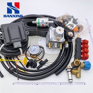 Kit de conversion <span class=keywords><strong>GPL</strong></span>/GNC GoFast pour véhicules, avec vanne d'inflation à grand port RUS et raccord standard - Product Image 2