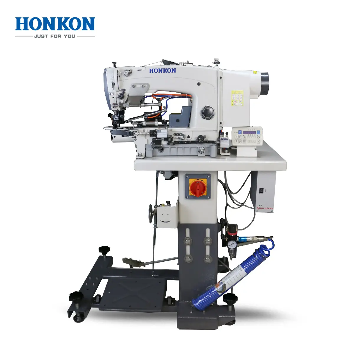 HK-63900D rosca automática corte inferior hemming máquina adequada para costura calças jeans trabalho roupas e calças casuais