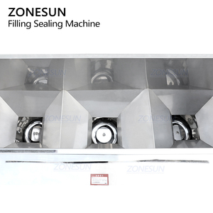 ZONESUN ZS-AFS04C Automatic Quantitative Premade Pouch Tea Candy Chocolate Bean Granule <b>Weighing</b> Filling Sealing Packing <b>Machine</b> - Product Image 3
