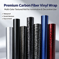 Film de protection auto-cicatrisant en TPU effet fibre de carbone brillant pour voiture, anti-rayures, résistant aux taches et à la poussière, anti-jaunissement
