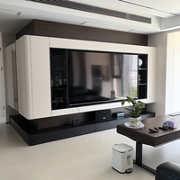 Meubles de style scandinave sur mesure, solutions sophistiquées pour les villas et les grands espaces résidentiels