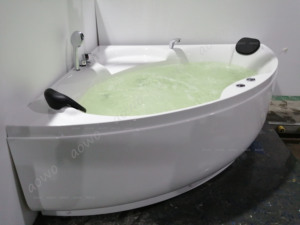 Bañera en forma de riangle Hydro <span class=keywords><strong>Spa</strong></span> para 2 personas, muebles de exterior, equipo de salón de belleza - Product Image 6