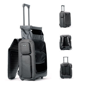 Pull Case Custom Business Travel Luggage Classic Style Oxford Material Water Resistant <b>Trolley</b> <b>Suitcase</b> Password Lock Double - Product Image 1