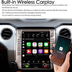 Écran Android 256 Go pour Toyota Tundra 2014-2020 – Autoradio multimédia, lecteur vidéo, navigation GPS, unité centrale avec CarPlay - Product Image 5
