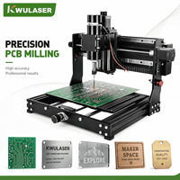 Potente Fresadora CNC 3020 Plus con Husillo de 500W, Rieles Lineales, Compatible con Grabador Láser, Lista para Actualización
