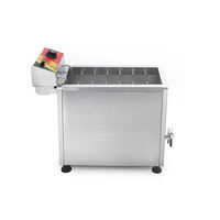 Petite friteuse manuelle à fromage à gaz pour chien de maïs chaud Huile chaude