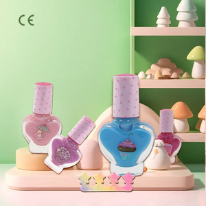 Ensemble de vernis à ongles et de peinture artistique non toxique pour enfants <span class=keywords><strong>Maquillage</strong></span> cosmétique multi-style pour enfants - Product Image 4
