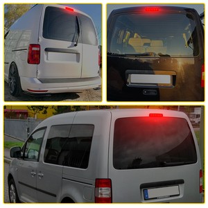 Feu Stop Additionnel Arrière LED Rouge Auxito pour VW Caddy MK4 Hayon 2015-2020 - Product Image 5