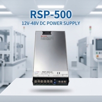 Offre Spéciale Alimentation PFC RSP-500-24 AC DC 500W 24V 21A SMPS Coque Aluminium Mince Haute Efficacité CE ROHS pour Usage Industriel