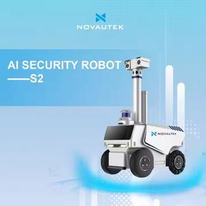 หุ่นยนต์ลาดตระเวนห้างสรรพสินค้าการวิเคราะห์การไหลของฝูงชนการแจ้งเตือนเด็กหายและการตรวจสอบความปลอดภัยหน้าร้าน - Product Image 2