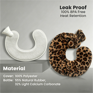 Bolsa de <span class=keywords><strong>Agua</strong></span> Caliente en Forma de U para el Cuello, Calentador de Invierno para Cuello y Hombros - Product Image 2