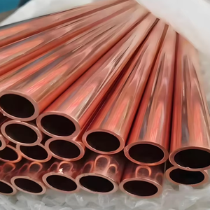 ASTM B88 F1807 EN13348 H62 H65 H59 Tuyau en cuivre 12000btu 18000btu Climatiseur Tuyau en cuivre rouge pour machine-outil - Product Image 2