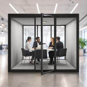 Cabina de Oficina Modular Insonorizada Extra Grande, Sala de Negociación Privada, Cabina de Aislamiento Acústico Móvil para Oficina y <span class=keywords><strong>Espacio</strong></span> de Trabajo Compartido - Product Image 1