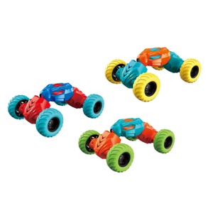 2024 Offre Spéciale Double boucle inertie pneu en caoutchouc coulissant résistant aux collisions et aux chutes ensemble de jouets de <span class=keywords><strong>voiture</strong></span> de cascade à entraînement bidirectionnel - Product Image 1