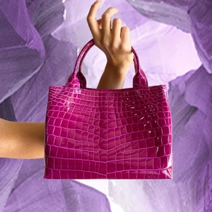 Bolsos de Mano para Mujer, Cuero Genuino, Estampados de Animales, Bonito Bolso de Mano para Mujer - Product Image 3