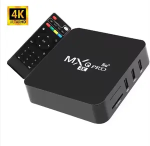 MXQPRO 5G 락 칩 rk3128 4K 안드로이드 TV 박스 스마트 TV 박스 4k 스마트 직접 공급 미디어 플레이어 고해상도 TV BOX