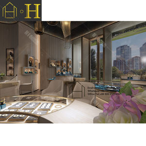 Toko Furnitur Pameran Desain Furnitur Showroom Perhiasan Vitrine <span class=keywords><strong>Display</strong></span> Kaca - Product Image 3