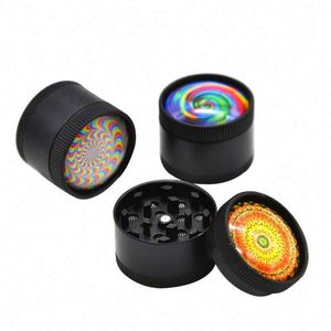 Hot Selling 30*22mm Zinc Alloy 3 Parts <b>Herb</b> <b>Grinder</b> 3D Mini Tobacco <b>Grinder</b> Crusher <b>Grinder</b> - Product Image 4