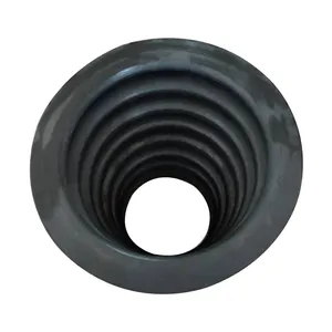 Custom Black Flexible Soft Anti Dust Cover, Joint Silicone Rubber Boot For Car