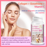 Complément alimentaire de beauté de haute qualité à base de collagène de poisson naturel et de vitamine C en gélules molles pour éclaircir la peau et lutter contre le vieillissement