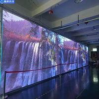 Layar Video LED P3.91 Full Color, Dapat Dipindahkan, Indoor Outdoor IP65 2000cd, Manajemen Konten Jarak Jauh, Konser, Periklanan