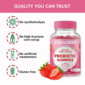 Probióticos en Gomitas OEM para Mujeres, Apoyo Digestivo e Inmunológico, <span class=keywords><strong>Flora</strong></span> Vaginal Equilibrada, Suplemento Enzimático para la Salud Femenina - Product Image 3