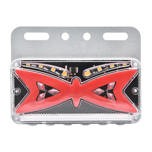 Chevy Colorado phía trước phía sau dẫn bên đánh dấu đèn giải phóng mặt bằng chỉ số đèn OEM 24V COB Led Đuôi đèn hổ phách PC + nhôm nhà ở - Product Image 3