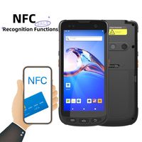 PDA Industrial Resistente de 5.5 Pulgadas con WiFi 4G, Android 10, Lector RFID, Escáner de Código de Barras 2D, Escáner Portátil para Almacén a Bajo Precio