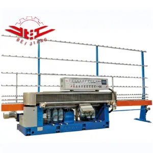 BEIJIANG Automatic Straight Line Glass Edge Grinder lucidatrice Edger Glass Machine