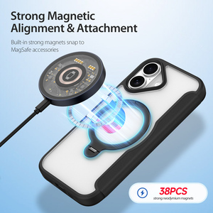 Card pack magnetic <b>phone</b> case suitable for iPhone 17 <b>phone</b> case magnetic bracket flip cover transparent all inclusive - Product Image 2
