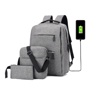Mochila para Portátil USB Personalizada de 15.6 Pulgadas con Función Antirrobo, Conjunto de Bolsa Nueva y Moderna con Forro de Poliéster - Product Image 1