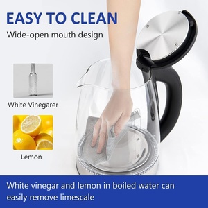 Best Selling 1.8L Glass <b>Electric</b> Kettle <b>Heater</b> High Quality <b>Portable</b> Household Item - Product Image 5