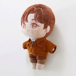 ตุ๊กตาผ้ากำมะหยี่ใยฝ้าย PP และไนลอนสั่งทำจากโรงงาน พร้อมโลโก้และดีไซน์ตามสั่ง สำหรับของขวัญส่งเสริมการขายรูปแบบมาสคอตไอดอลมนุษย์ - Product Image 3