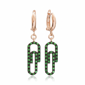 À la mode Goupille de Sécurité Turc En Gros La Main 925 Sterling Argent Balancent Pour Femme Boucles D'oreilles - Product Image 2