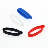 Cordon en silicone de 40 mm avec boucle de suspension pour gobelets de cola/thé au lait, accessoires de bar automatiques pour plateaux à cocktails et à collations