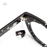 Classique Vintage Cat Eye Acétate Optique Cadre Solide À La Mode Lunettes Lunettes Femmes 2025