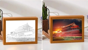 3D Lamp Painting Night Light Gift for Home Living Room Bedside Decorations Christmas Indoor Application - Product Image 5