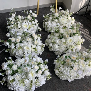 Fiori su misura matrimonio corridoio fiori fiori fiori fiori fiori fiori artificiali fiori fiori di nozze per la decorazione di nozze - Product Image 2