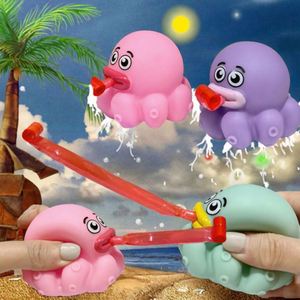 Hot Selling Popping Tongue Squeaker Octopus Pet Squeeze Toys Vinyl Filled Soft Stress Relief <b>Boys</b> - Product Image 3