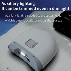 Coupe-ongles électrique intelligent automatique pour pédicure, polissage LED, sûr et indolore, pour bébés, adultes, chiens, USB - Product Image 3