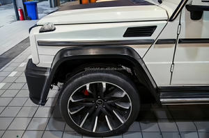 W463 WD Kit carrosserie G500 G55 <span class=keywords><strong>G53</strong></span> G55 G550 Amgbs Kit carrosserie large Pare-chocs avant Pare-chocs arrière Protection latérale Couvre roue Hood1998-2018 avant - Product Image 4