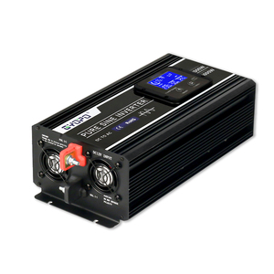 DC <span class=keywords><strong>12V</strong></span> 24V à <span class=keywords><strong>220V</strong></span> 230V <span class=keywords><strong>Onduleur</strong></span> solaire de voiture Onde sinusoïdale pure avec 4000W Puissance de crête 60Hz Fréquence de sortie Écran LCD - Product Image 3