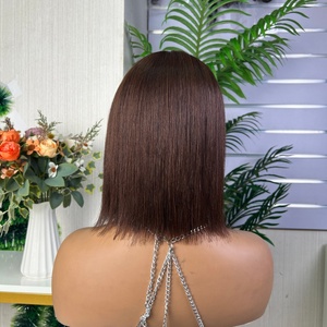 Frange Bobo <b>Wig</b> <b>Human</b> Hair <b>Wigs</b> High Quality and Factory Price 100% <b>Human</b> Hair Promotion <b>Wig</b> - Product Image 2