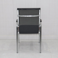 Chaise de conférence en maille pour réunions de bureau, chaise de formation moderne pour personnel, personnalisation de mobilier sur mesure, vente en gros