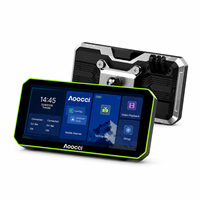 Écran de navigation sans fil pour moto Aoocci C9 Pro Max 6 pouces Full HD IPS 1080P avec double caméra et enregistreur Android Auto pour 5.0