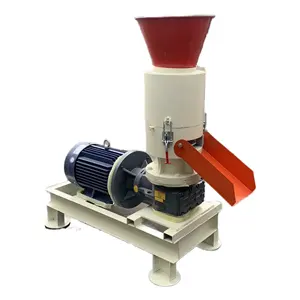 Automatic Poultry Wood Biomass Pellet Making Machine/Flat Die Granule wood pellet Milling machine